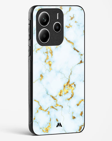 White Gold Marble Glass Case Phone Cover (Xiaomi)