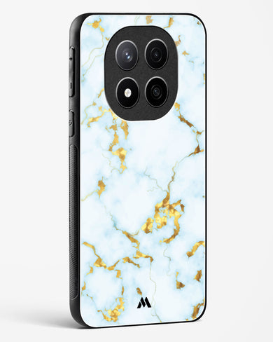 White Gold Marble Glass Case Phone Cover (Xiaomi)