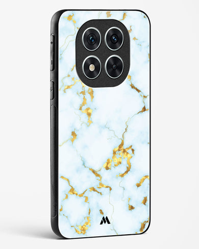 White Gold Marble Glass Case Phone Cover (Xiaomi)