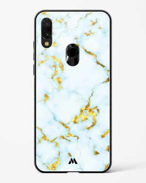 White Gold Marble Glass Case Phone Cover (Xiaomi)