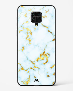 White Gold Marble Glass Case Phone Cover-(Xiaomi)