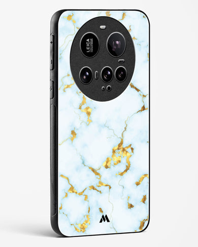 White Gold Marble Glass Case Phone Cover (Xiaomi)