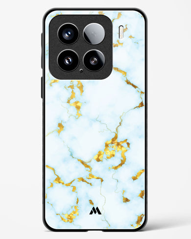 White Gold Marble Glass Case Phone Cover (Xiaomi)