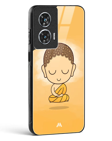 Zen like the Buddha Glass Case Phone Cover (Motorola)