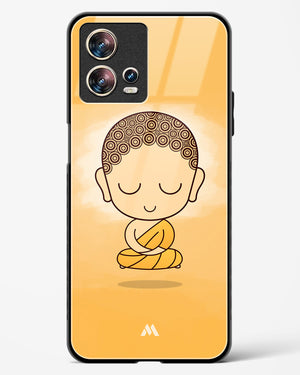 Zen like the Buddha Glass Case Phone Cover (Motorola)