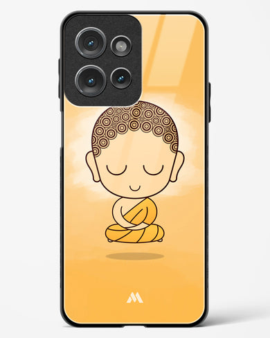 Zen like the Buddha Glass Case Phone Cover (Motorola)