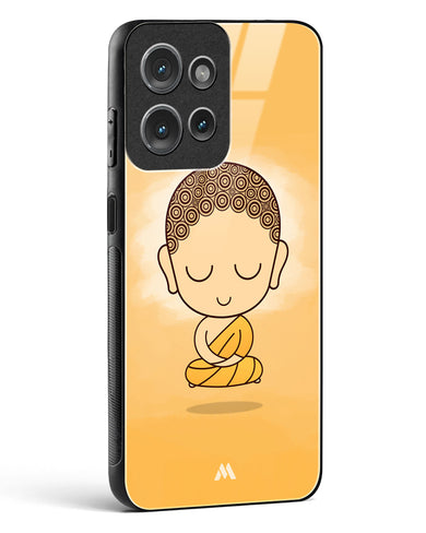 Zen like the Buddha Glass Case Phone Cover (Motorola)