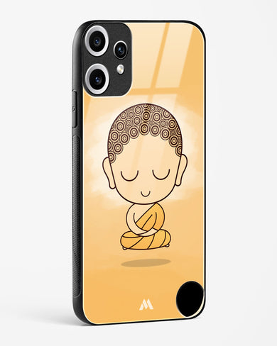 Zen like the Buddha Glass Case Phone Cover (Nothing)