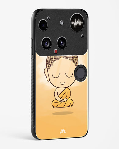 Zen like the Buddha Glass Case Phone Cover (Nothing)