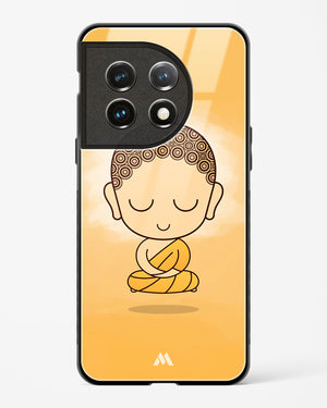 Zen like the Buddha Glass Case Phone Cover (OnePlus)