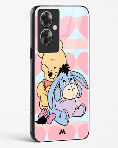 Quirky Winnie Glass Case Phone Cover-(Oppo)