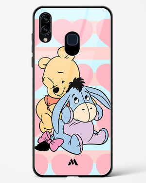 Quirky Winnie Glass Case Phone Cover-(Samsung)