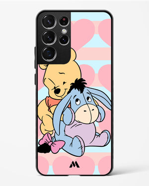 Quirky Winnie Glass Case Phone Cover-(Samsung)