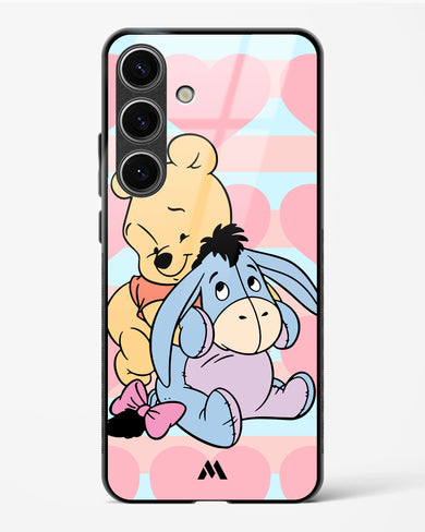 Quirky Winnie Glass Case Phone Cover-(Samsung)