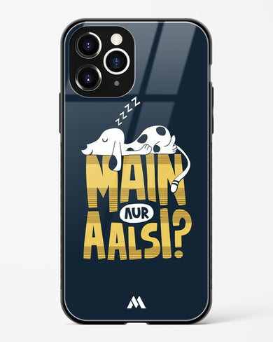 Main Aur Alsi Glass Case Phone Cover (Apple)