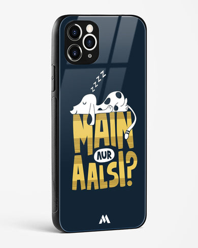 Main Aur Alsi Glass Case Phone Cover (Apple)