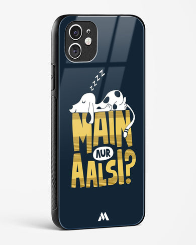 Main Aur Alsi Glass Case Phone Cover (Apple)