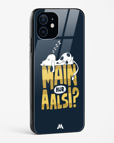 Main Aur Alsi Glass Case Phone Cover (Apple)