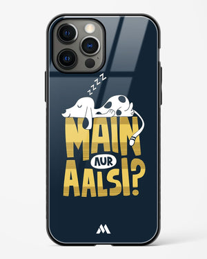 Main Aur Alsi Glass Case Phone Cover (Apple)
