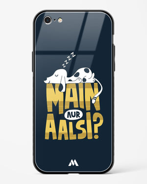 Main Aur Alsi Glass Case Phone Cover-(Apple)