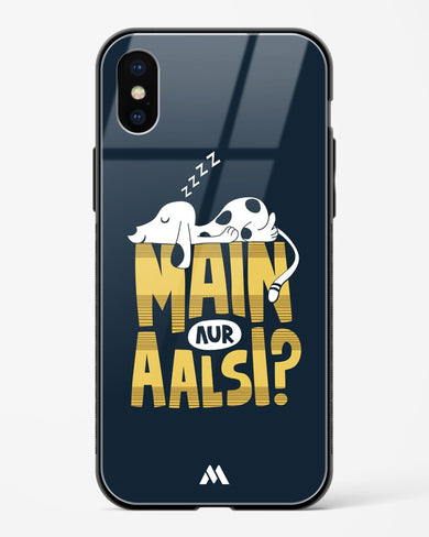 Main Aur Alsi Glass Case Phone Cover (Apple)