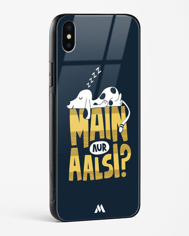 Main Aur Alsi Glass Case Phone Cover (Apple)