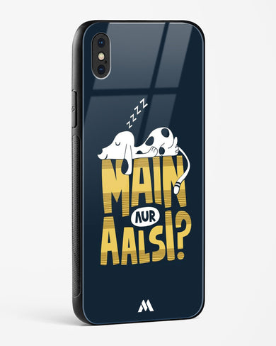 Main Aur Alsi Glass Case Phone Cover (Apple)