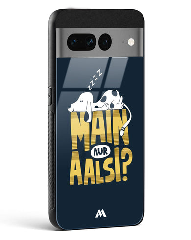 Main Aur Alsi Glass Case Phone Cover (Google)