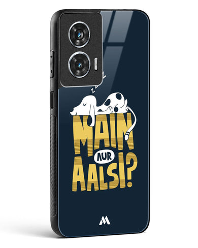 Main Aur Alsi Glass Case Phone Cover (Motorola)