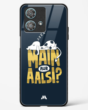 Main Aur Alsi Glass Case Phone Cover-(Motorola)