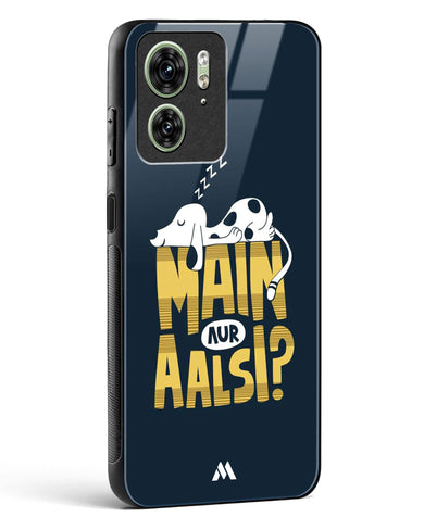 Main Aur Alsi Glass Case Phone Cover (Motorola)