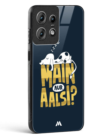 Main Aur Alsi Glass Case Phone Cover (Motorola)