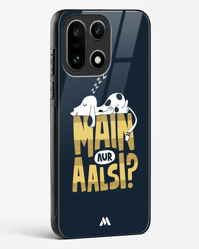 Main Aur Alsi Glass Case Phone Cover (OnePlus)