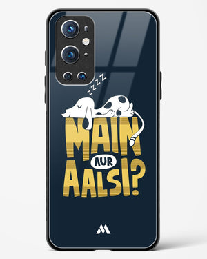 Main Aur Alsi Glass Case Phone Cover-(OnePlus)