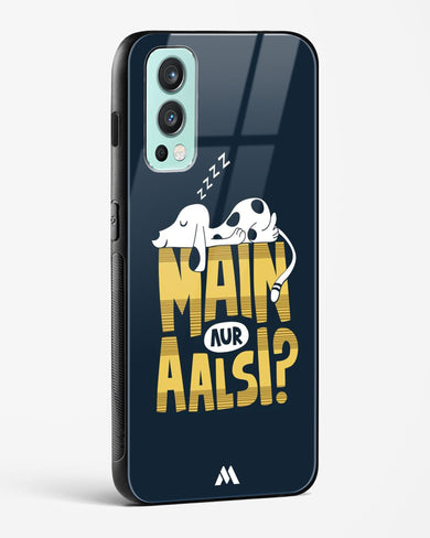 Main Aur Alsi Glass Case Phone Cover (OnePlus)