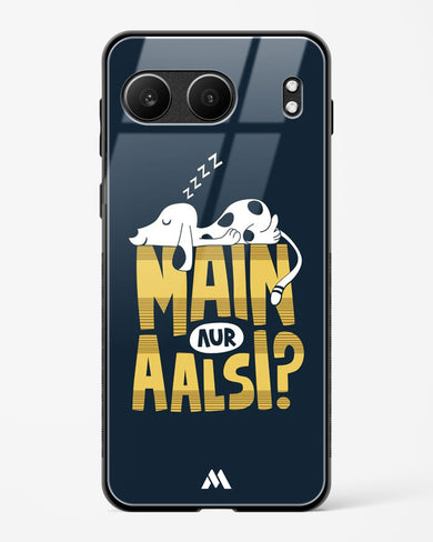 Main Aur Alsi Glass Case Phone Cover (OnePlus)