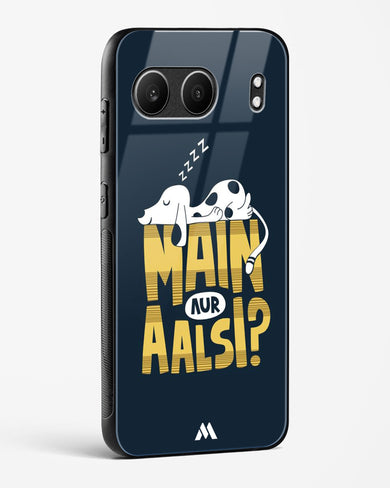 Main Aur Alsi Glass Case Phone Cover (OnePlus)