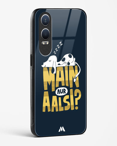 Main Aur Alsi Glass Case Phone Cover (OnePlus)