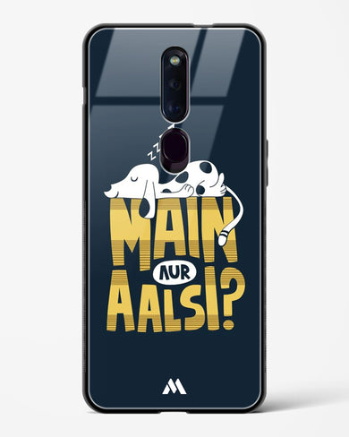 Main Aur Alsi Glass Case Phone Cover (Oppo)