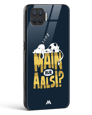 Main Aur Alsi Glass Case Phone Cover (Oppo)