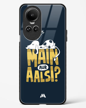 Main Aur Alsi Glass Case Phone Cover (Oppo)