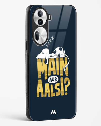 Main Aur Alsi Glass Case Phone Cover (Oppo)