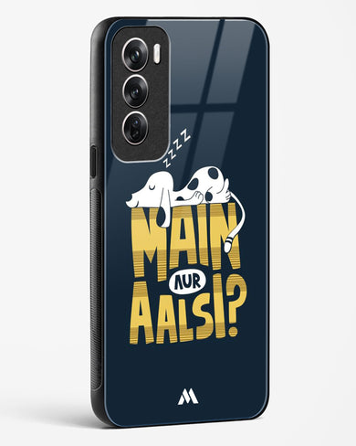 Main Aur Alsi Glass Case Phone Cover (Oppo)