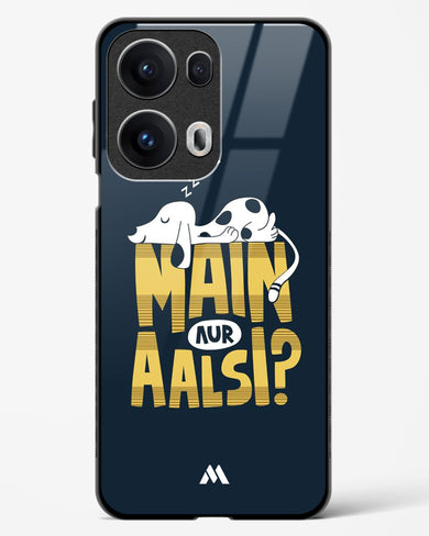 Main Aur Alsi Glass Case Phone Cover (Oppo)