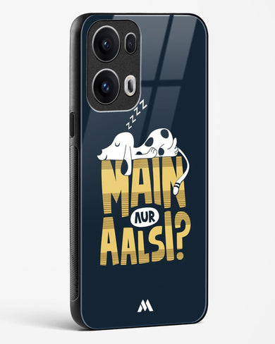 Main Aur Alsi Glass Case Phone Cover (Oppo)