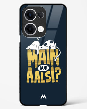 Main Aur Alsi Glass Case Phone Cover (Oppo)