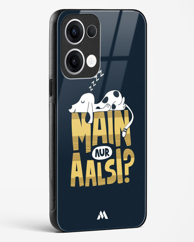 Main Aur Alsi Glass Case Phone Cover (Oppo)