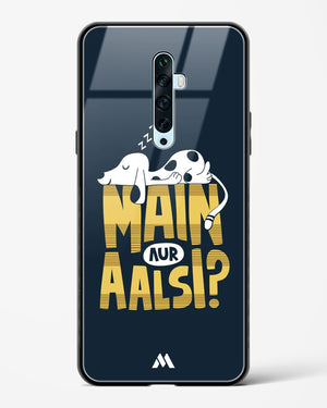 Main Aur Alsi Glass Case Phone Cover (Oppo)