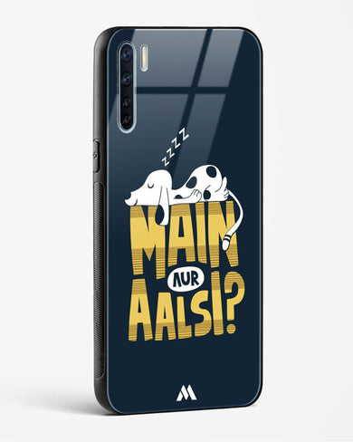 Main Aur Alsi Glass Case Phone Cover (Oppo)