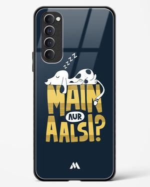 Main Aur Alsi Glass Case Phone Cover (Oppo)